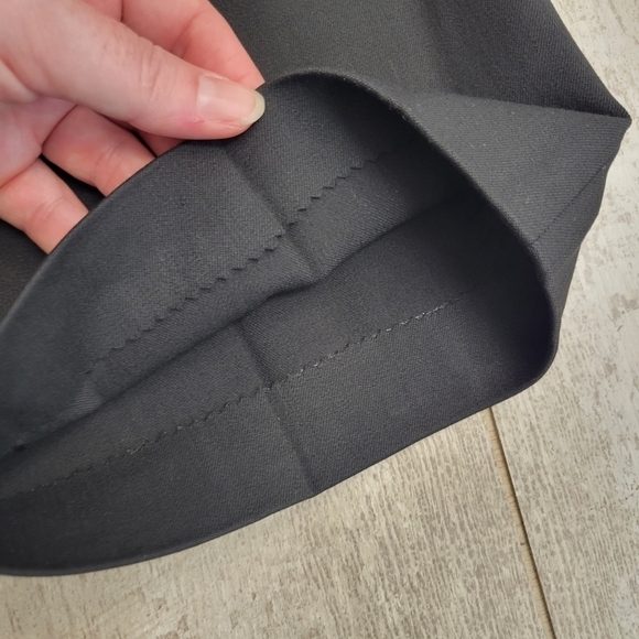 F by Faconnable Black Ankle Crop Pants Slacks Size 6 - Picture 6 of 7